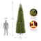 14ft. Unlit Kingswood® Fir Pencil Artificial Christmas Tree